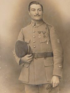 Lieutenant Fernand Catusseau du 109ième régiment d'infanterie